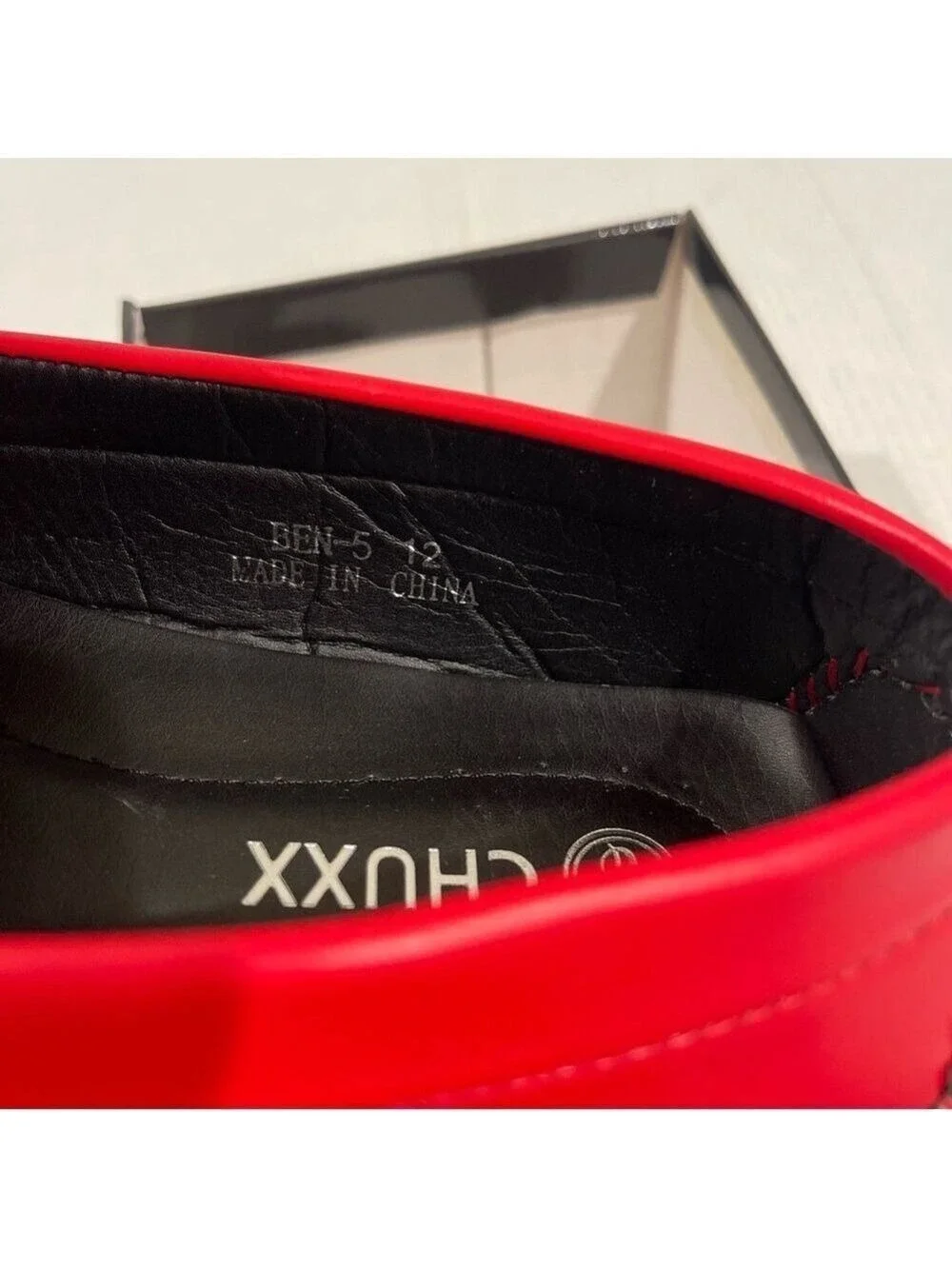 chuxx men’s red